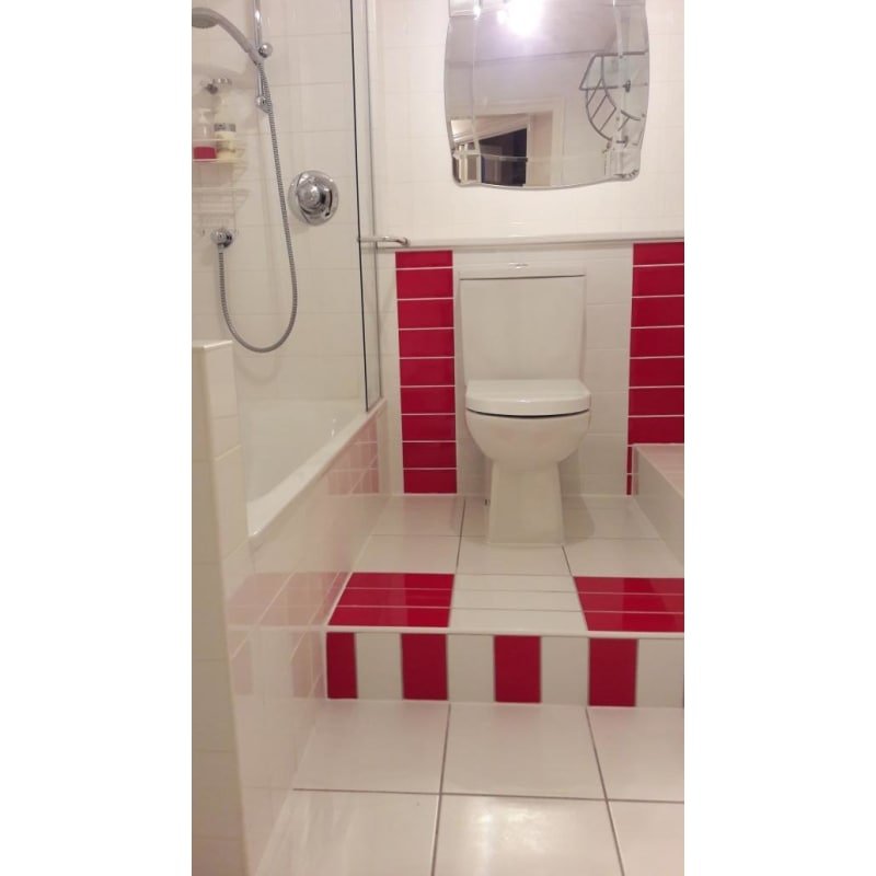 toilet and bathroom tiles fitting